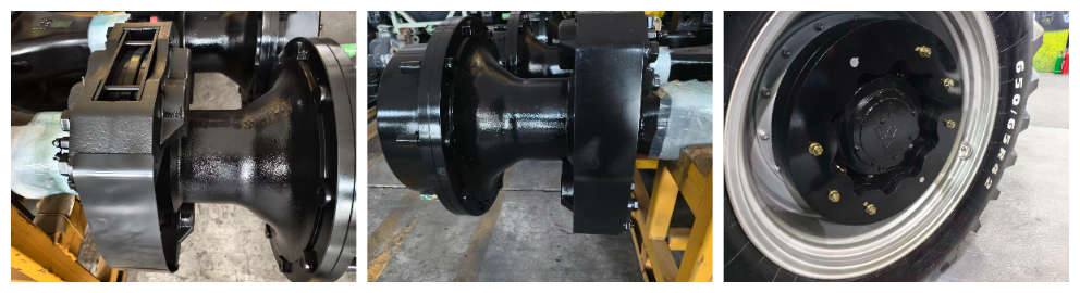 Ведущий мост трактора Shandong Lutong × Xuzhou KR LT400 расширяет возможности сочлененного трактора Ведущий мост трактора Shandong Lutong × Xuzhou KR LT400 расширяет возможности сочлененного трактора