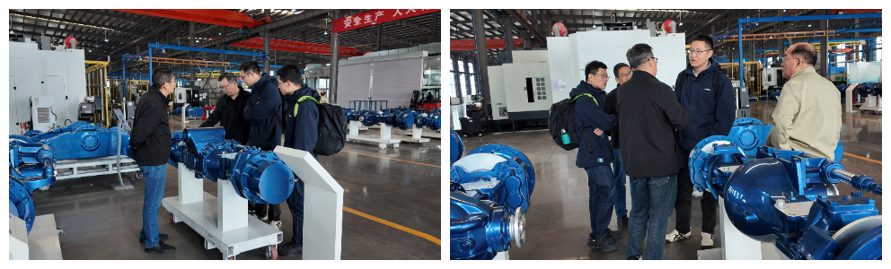 Компания Sunward Intelligent Equipment Co., Ltd.посетила Shandong Lutong для изучения возможностей углубленного сотрудничества в области ведущих мостов Компания Sunward Intelligent Equipment Co., Ltd.посетила Shandong Lutong для изучения возможностей углубленного сотрудничества в области ведущих мостов