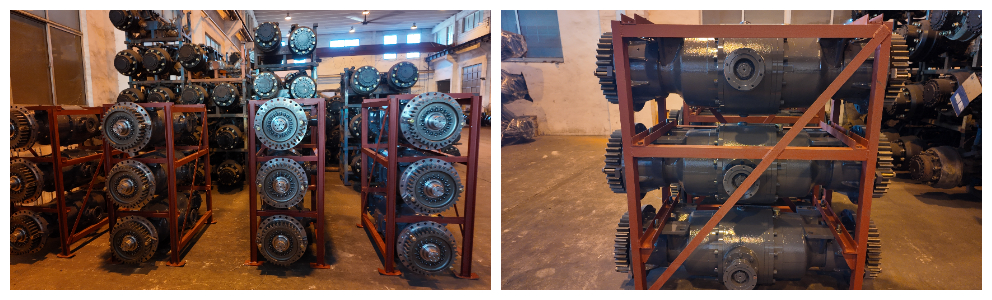 PY180 Grader Intermediate Reducer Assembly Shipped to Russia | Lutong Heavy Machinery